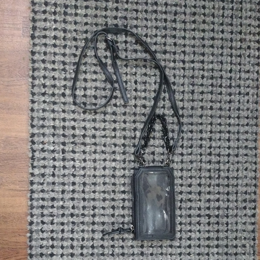 No Boundaries Black Phone Crossbody Case